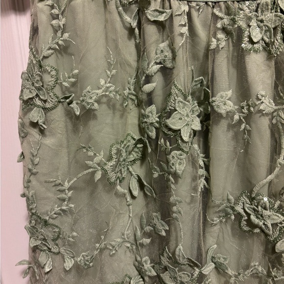 🎉Host Pick🎉 Bloomchic - Floral Mesh Dress - Picture 5 of 9